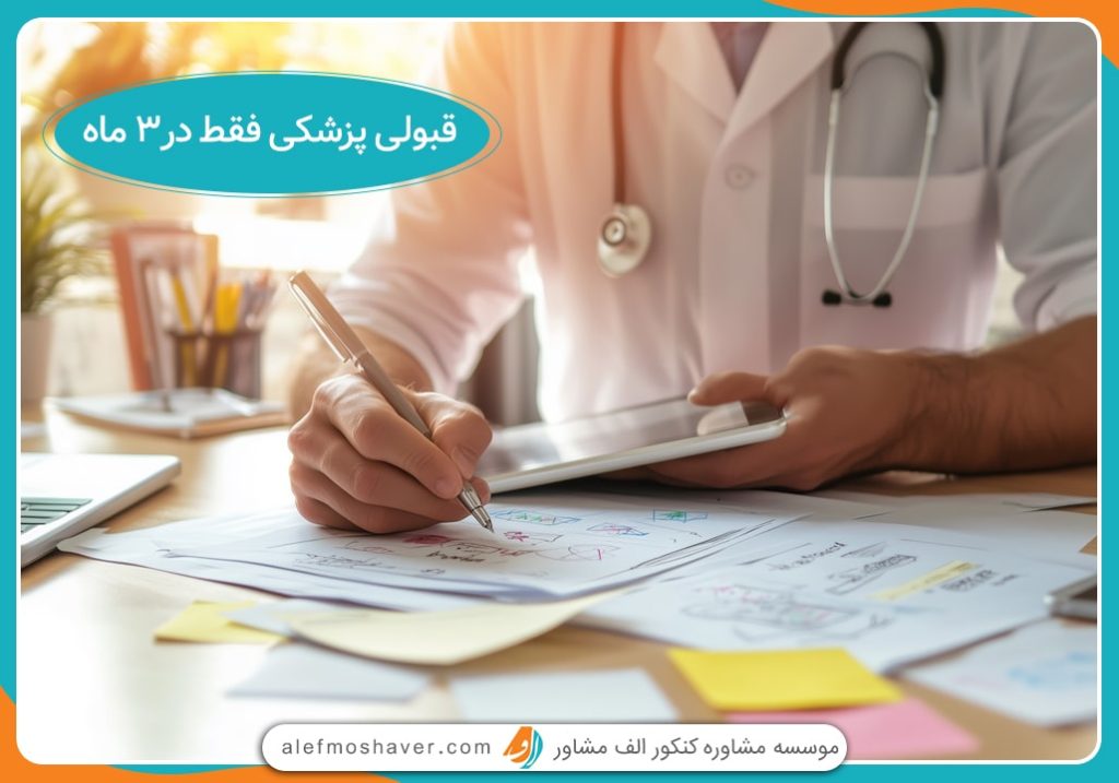 برنامه برای قبولی پزشکی سه ماهه