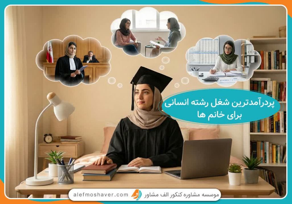 پردرامدترین شغل های رشته انسانی برای خانم ها