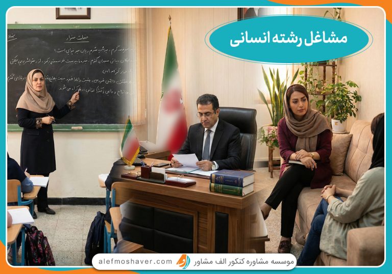 مشاغل رشته انسانی